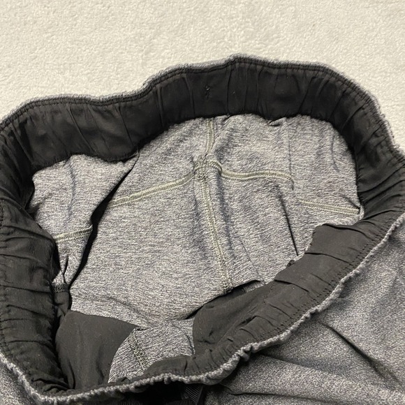 Lululemon On The Fly Pant Womens 4 Heathered Grey Drawstring 28" Inseam Athletic - Picture 4 of 9